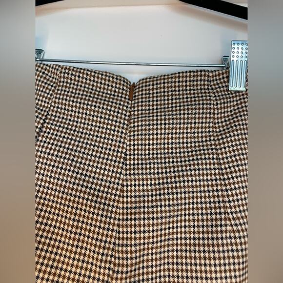 MAJORELLE Arlana Pant in Brown Check Size XS - Picture 11 of 12